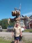 Chainsaw carving- Chetwynd BC