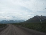 Coming down out of the Ogilvie Mtns towards the great Arctic Plain