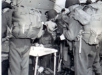 Depart Naniamo, BC, for Kiska Invasion, boarding US Troopship. Aug 1943